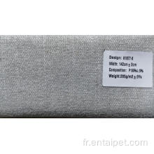 Tissu de lin polyester promotionnel